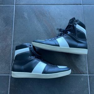 Yves St Laurent hi top sneaker